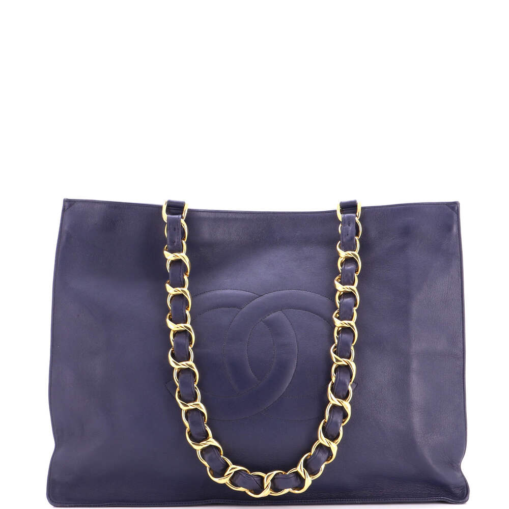 Chanel Vintage Cc Chain Tote Lambskin #239833C29B